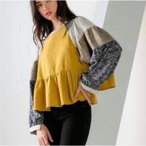 THML Long Sleeve Swing Top